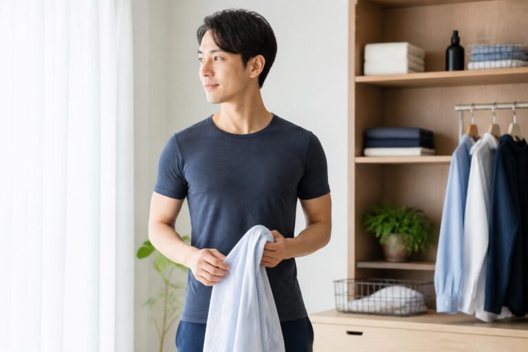 背中の汗対策に使えるメンズインナーは？
