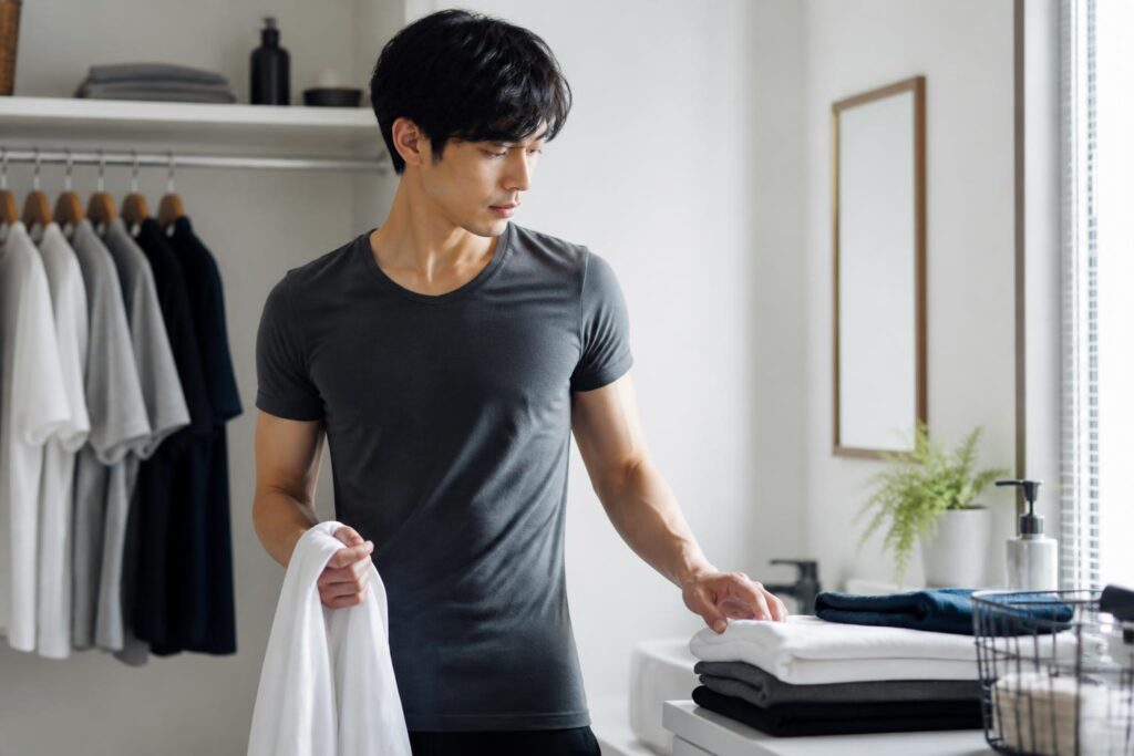 ワイシャツの襟汚れをインナーで防止できる？