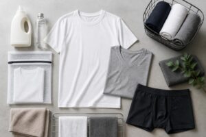 男性のインナーで脇汗の臭いを防ぐには？